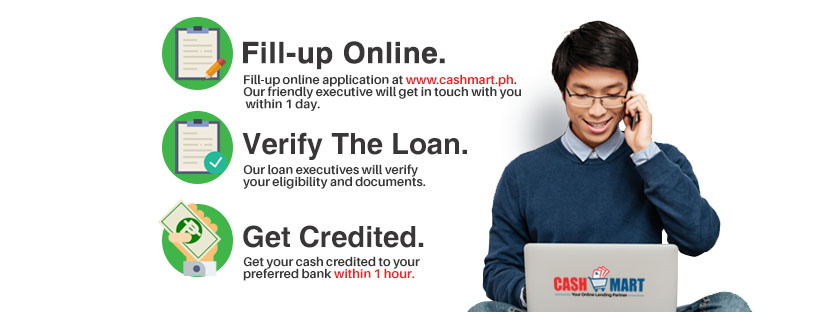 Want to loan online at Cash Mart Philippines?