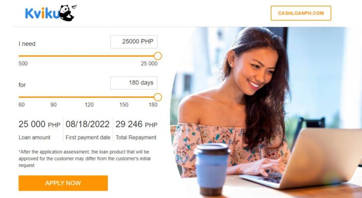 KvikuPH: Cash Loan Philippines Up to PHP 25 000 For Up To 180 Days