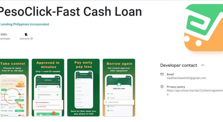 PesoClick – Fast Cash Loan: A Reliable and Secure Online Loan Service in the Philippines