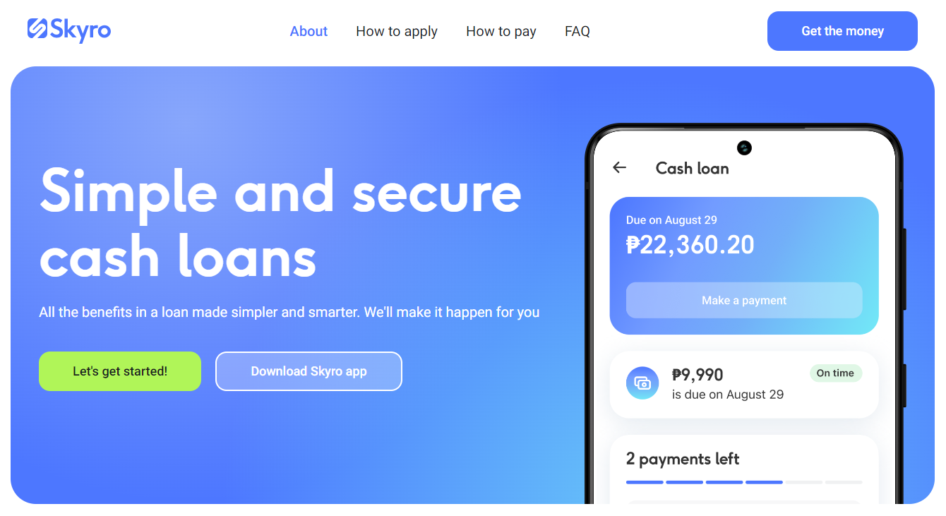 Skyro Loan Philippines Review - Empowering Financial Solutions for Filipinos