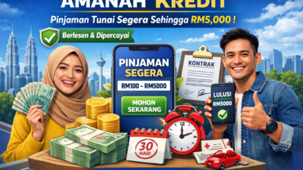 Amanah Kredit &ndash; Pinjaman Tunai Segera Sehingga RM5,000 Tanpa Cagaran 💸⚡