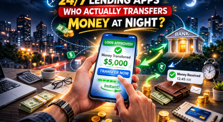 24/7 Lending Apps: Who Actually Transfers Money at Night? 🌙💸