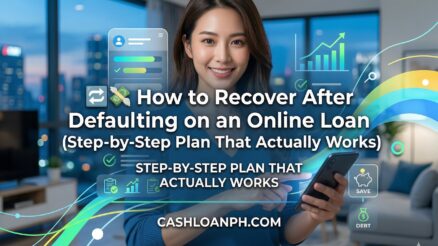 🔄💸 How to Recover After Defaulting on an Online Loan (Step-by-Step Plan That Actually Works)