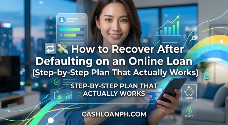 🔄💸 How to Recover After Defaulting on an Online Loan (Step-by-Step Plan That Actually Works)