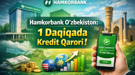 Hamkorbank: O&lsquo;zbekistonda Raqamli Kreditlar va Tezkor Moliyaviy Xizmatlar Yetakchisi 💳📱
