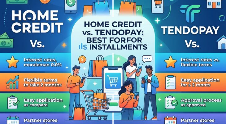 Home Credit vs. TendoPay: Best for Installments in the Philippines 💳📱