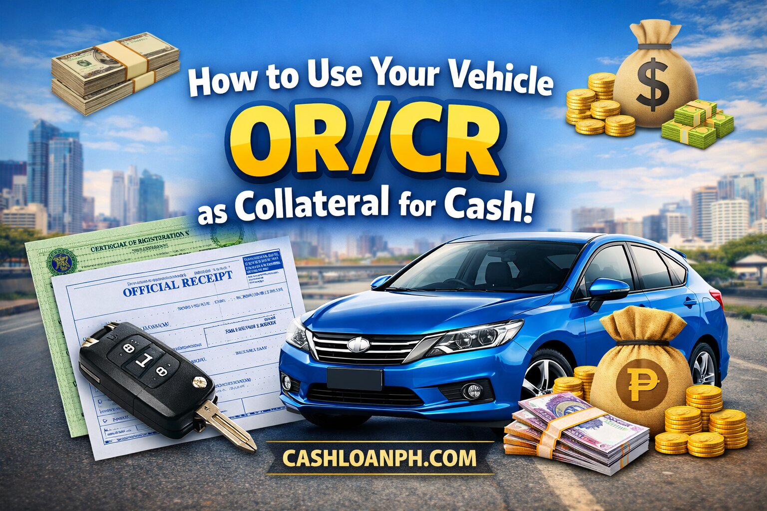 How to Use Your Vehicle OR/CR as Collateral for Cash 🚗💰