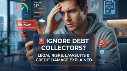 🚨 Ignore Debt Collectors? Here&rsquo;s What Really Happens (Legal Risks, Lawsuits & Credit Damage Explained)