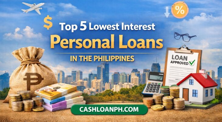Top 5 Lowest Interest Personal Loans in the Philippines (2026)