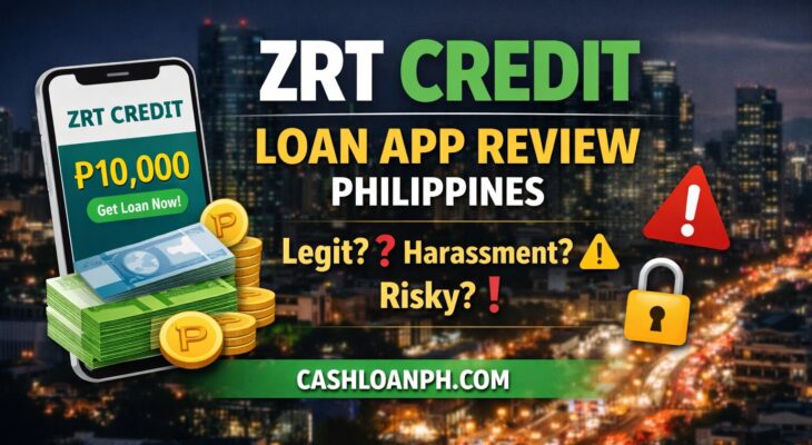 ZRT Credit Loan App Review Philippines (2026) ⚠️ Legit, SEC-Registered, or Risky?