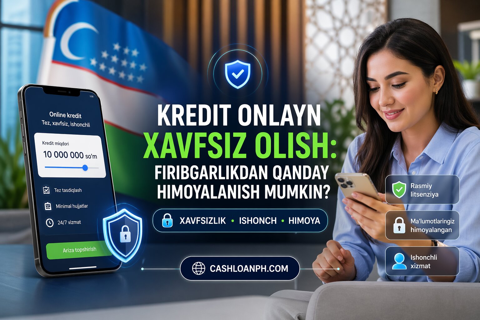 🔐 Kredit onlayn xavfsiz olish: firibgarlikdan qanday himoyalanish mumkin? 🔐 Kredit onlayn xavfsiz olish: firibgarlikdan qanday himoyalanish mumkin?