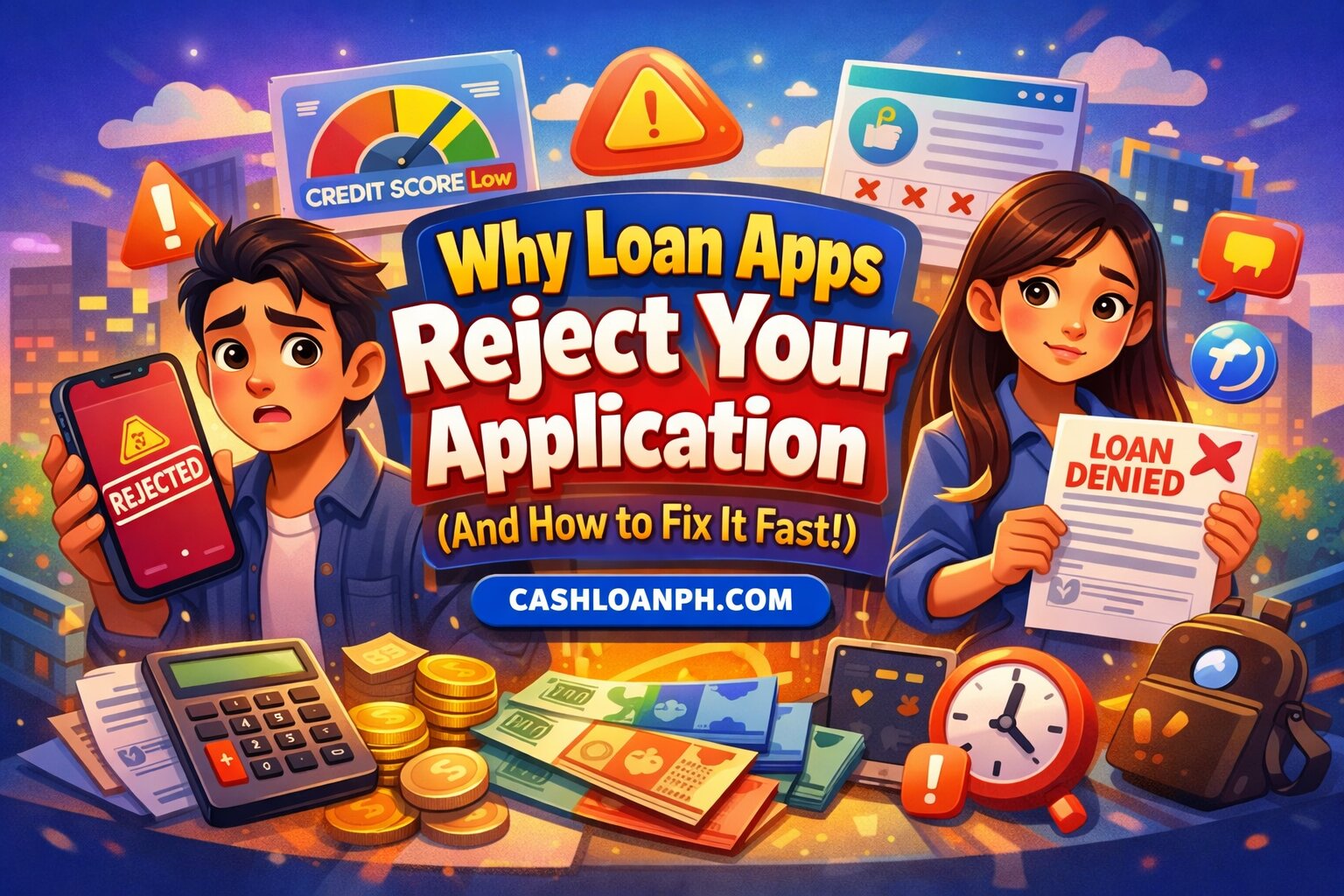 ❌ Loan App Rejection Philippines: 12 Hidden Reasons You&rsquo;re Denied (And How to Fix It Fast) 💸📱