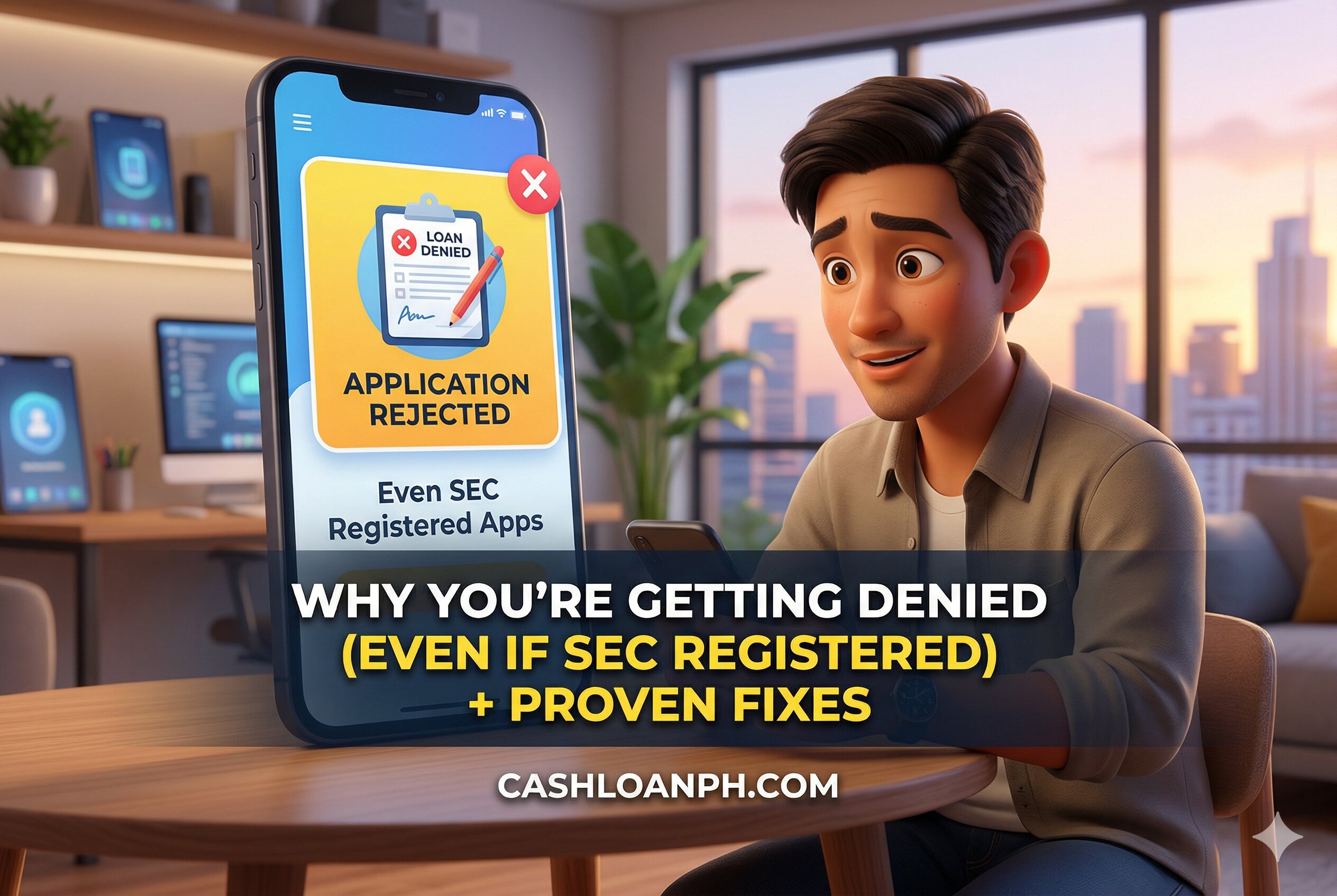 ❌ Loan App Rejection Reasons Philippines: Why You’re Getting Denied (Even If SEC Registered) + Proven Fixes ❌ Loan App Rejection Reasons Philippines: Why You’re Getting Denied (Even If SEC Registered) + Proven Fixes