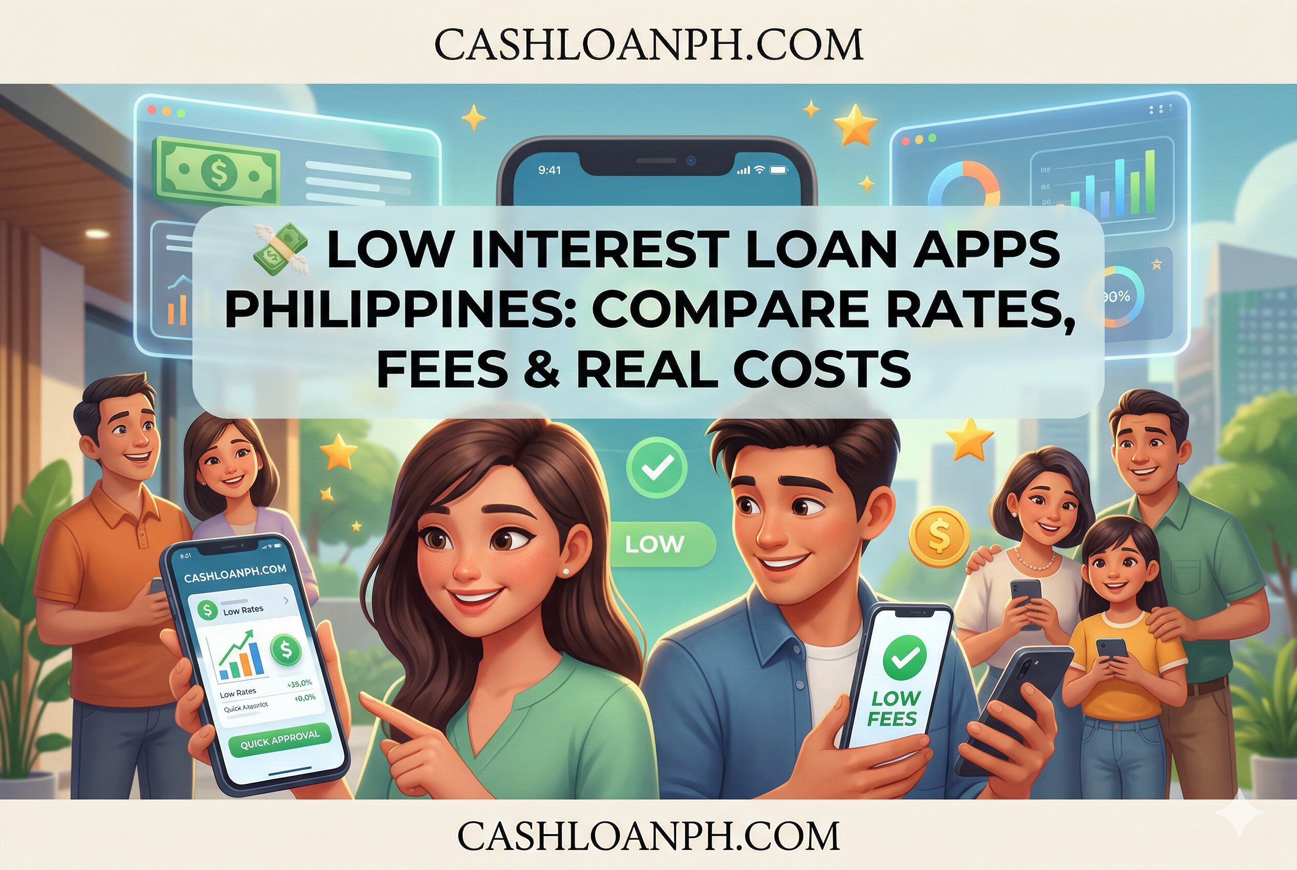 💸 Low Interest Loan Apps Philippines SEC: Compare Rates, Fees & Real Costs (2026 Edition) 💸 Low Interest Loan Apps Philippines SEC: Compare Rates, Fees & Real Costs (2026 Edition)