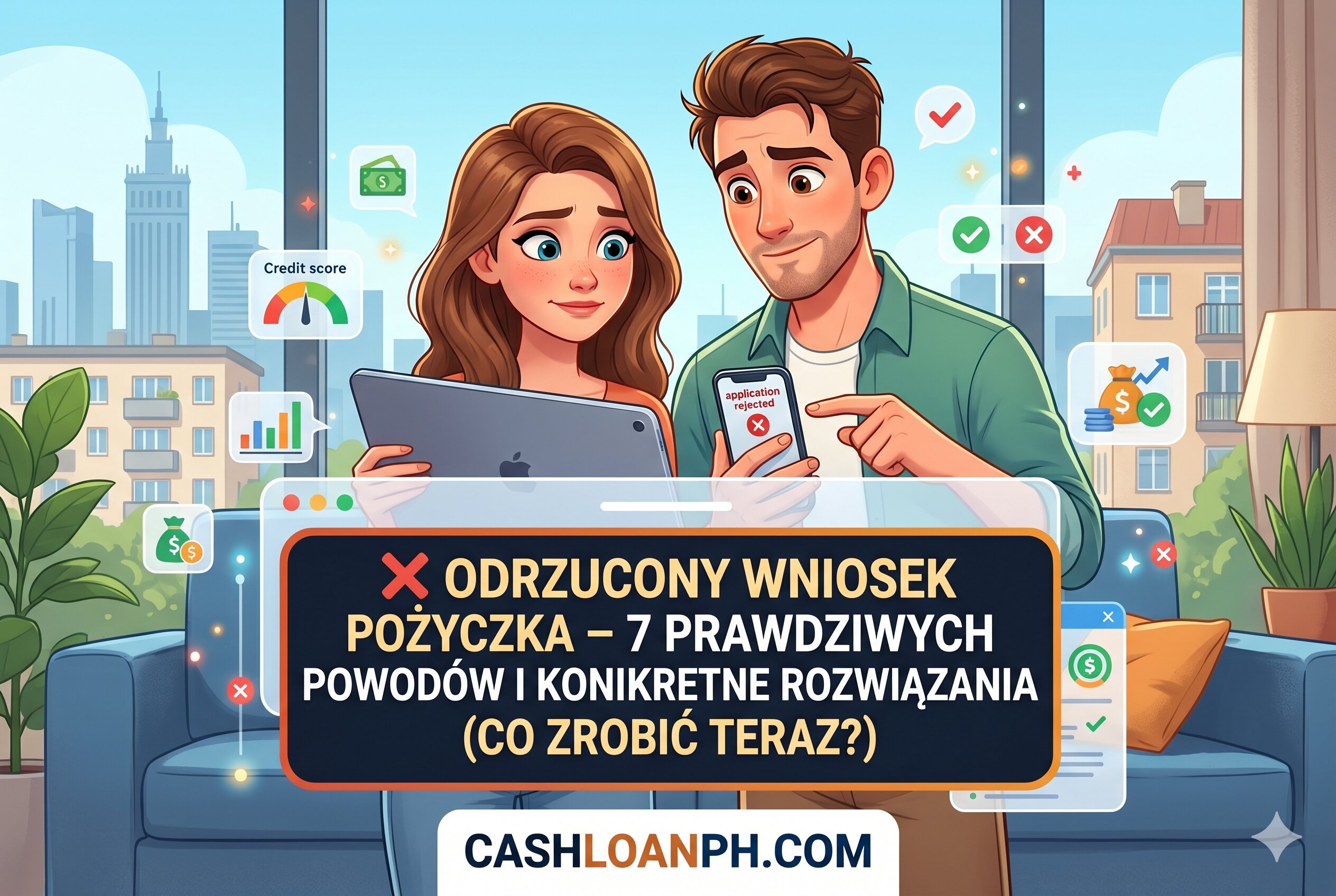 ❌ Odrzucony wniosek pożyczka – 7 prawdziwych powodów i konkretne rozwiązania (co zrobić teraz?) ❌ Odrzucony wniosek pożyczka – 7 prawdziwych powodów i konkretne rozwiązania (co zrobić teraz?)