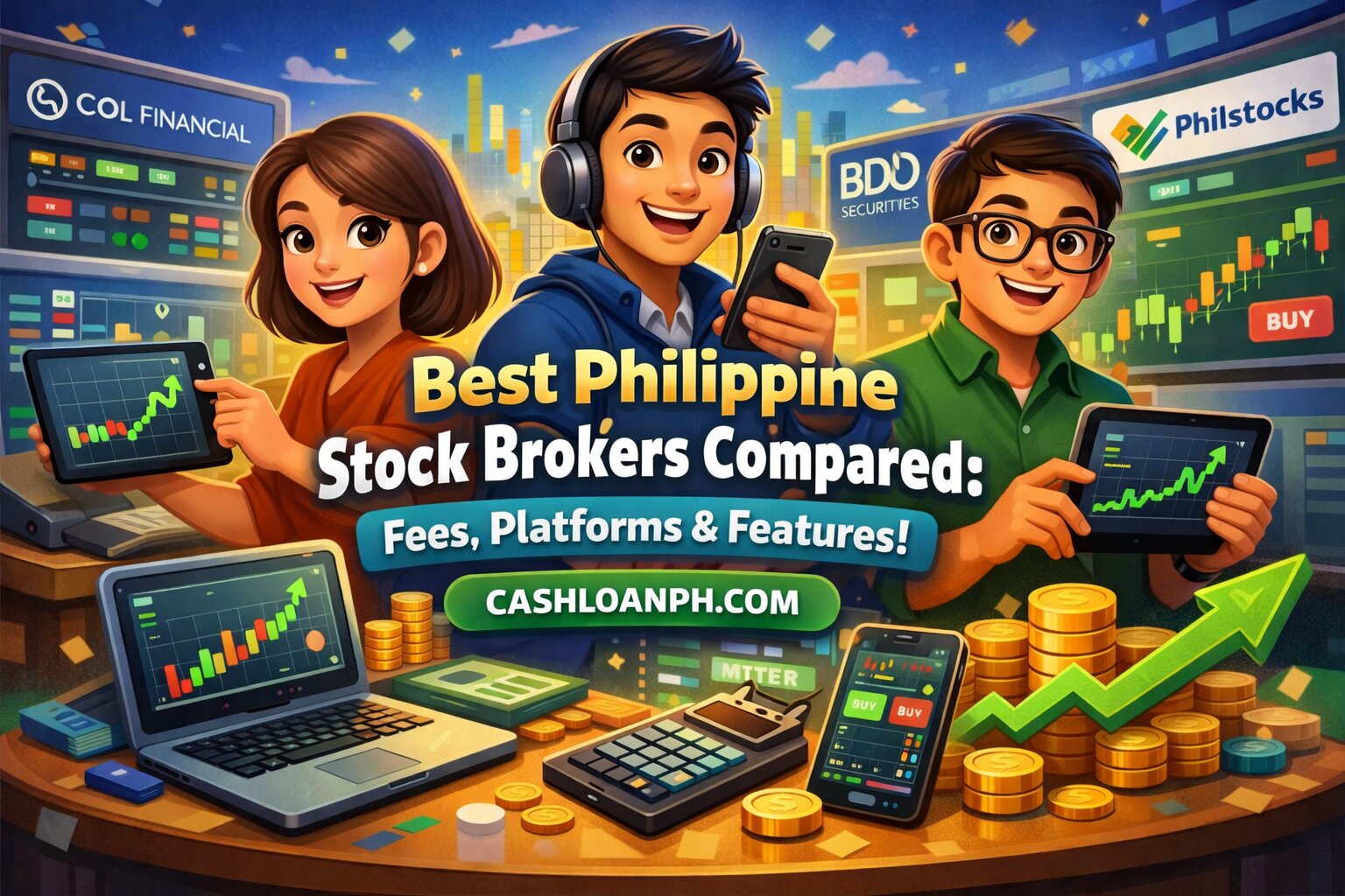 🏆 Stock Brokers Philippines Comparison: Fees, Apps & Features That Actually Matter (2026)