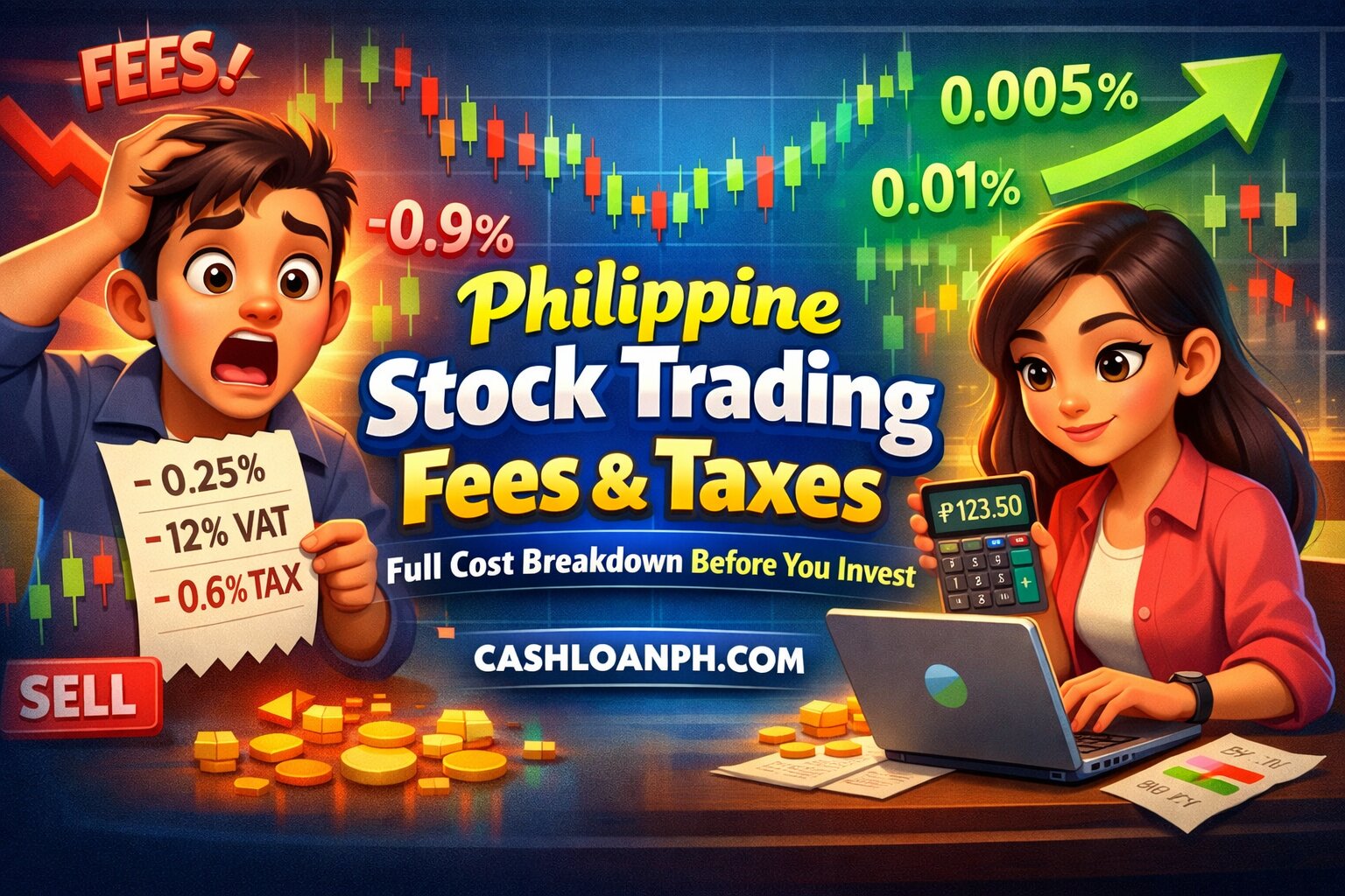 💸 Stock Trading Fees Philippines Explained: Full Cost Breakdown Before You Invest (Avoid Profit Loss!)