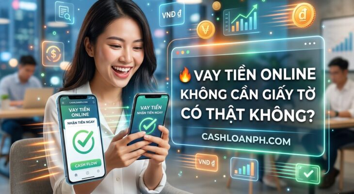 🔥 Vay Tiền Online Kh&ocirc;ng Cần Giấy Tờ: C&oacute; Thật Kh&ocirc;ng? C&aacute;ch L&agrave;m Nhanh & An To&agrave;n Trong 15 Ph&uacute;t