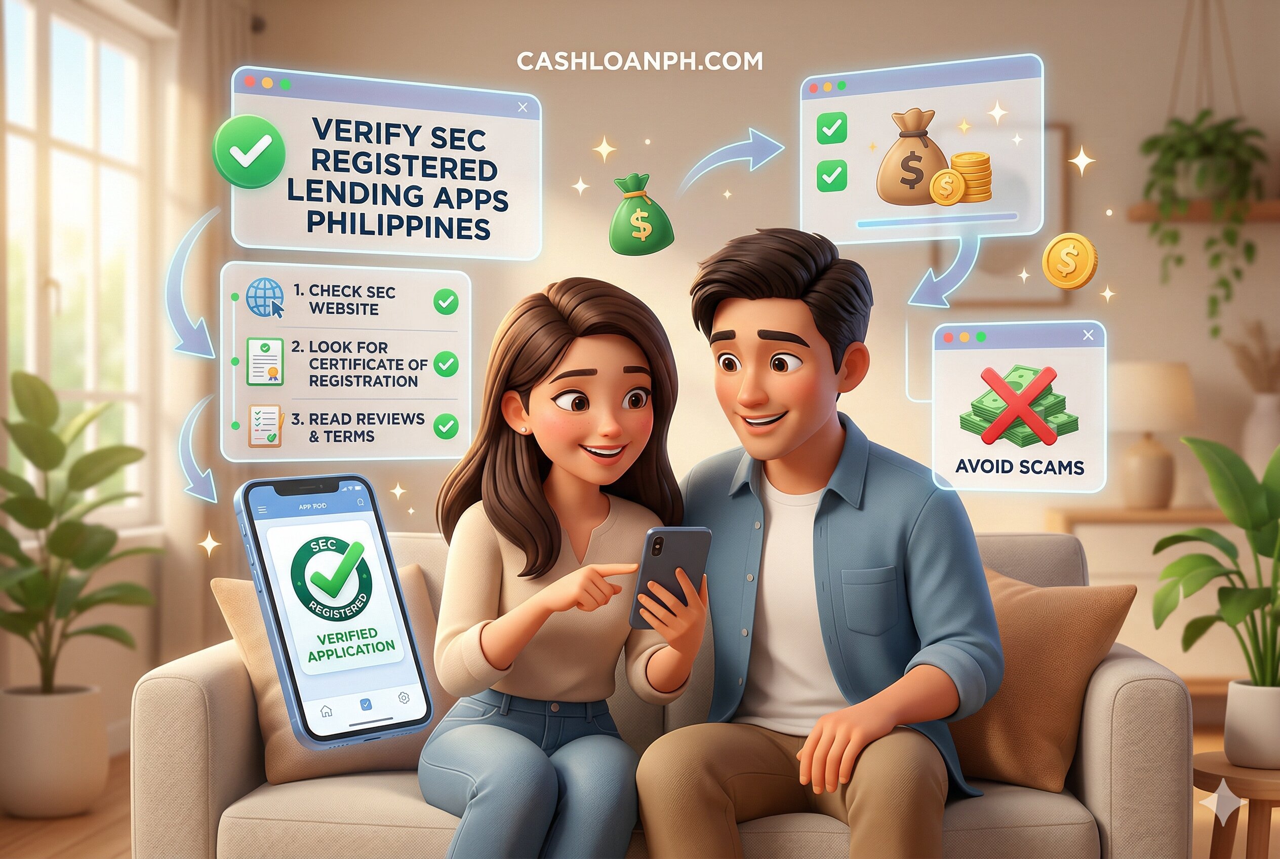 🔍 Verify SEC Registered Lending Apps Philippines: Step-by-Step Checklist to Avoid Scams 💸