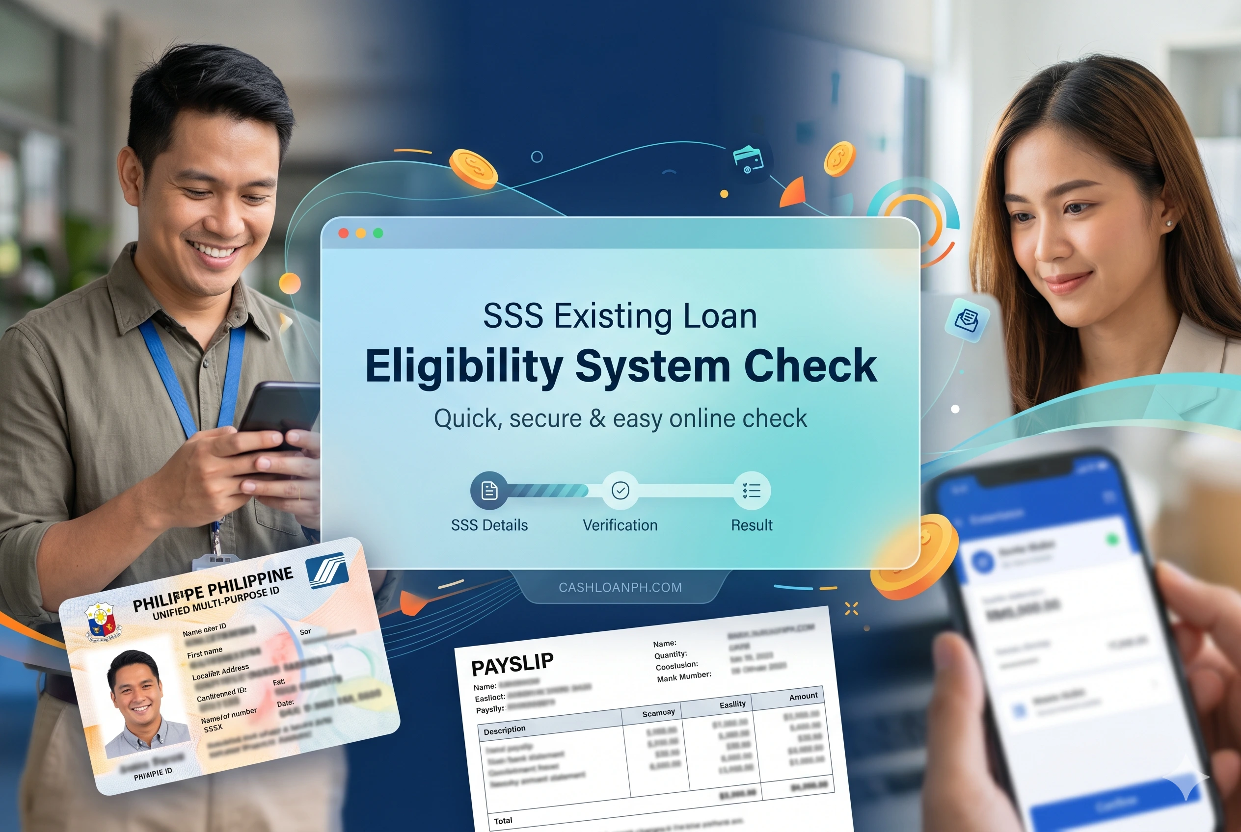 SSS emergency loan eligibility verification with existing salary loan balance