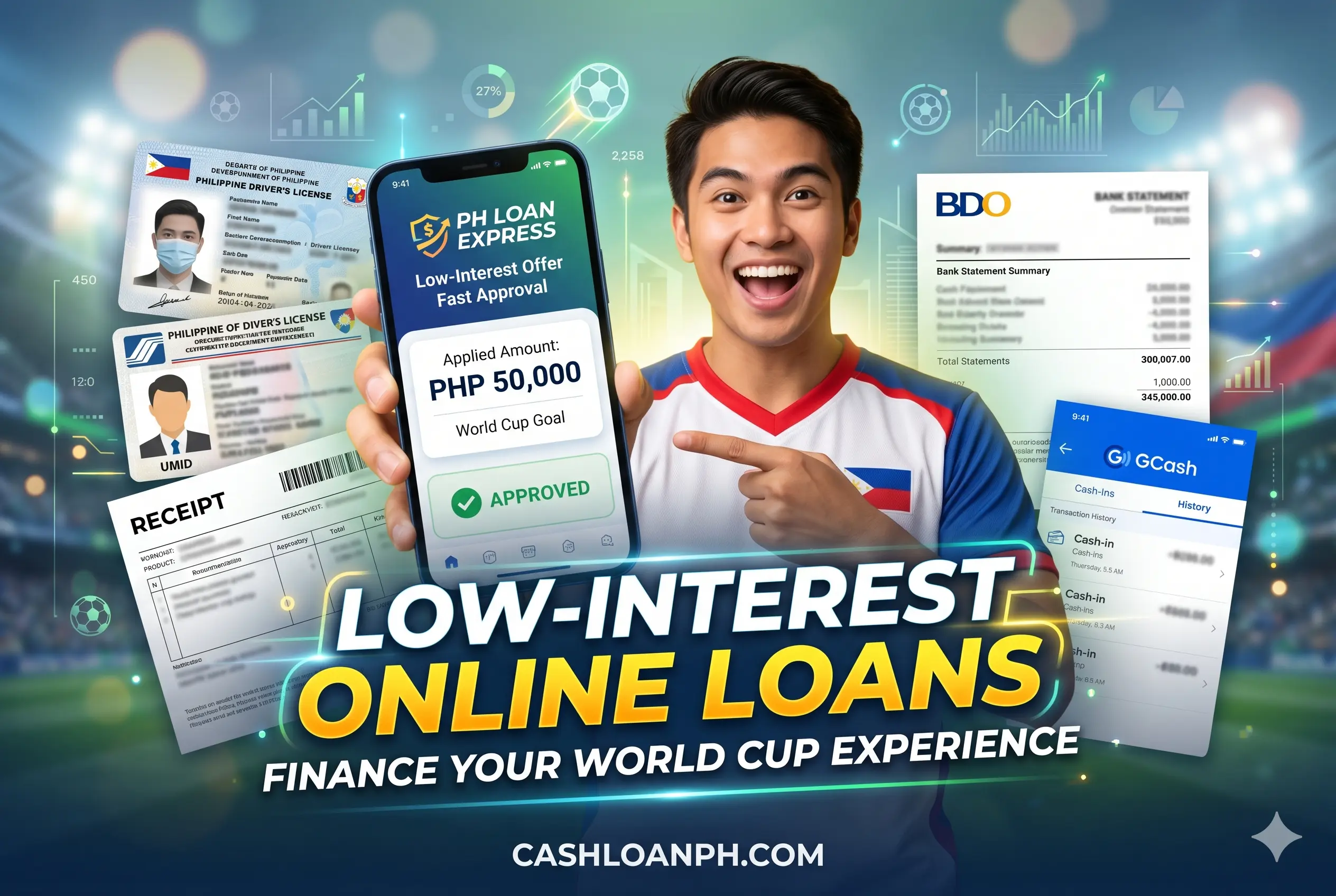 Best Low-Interest Online Loans in the Philippines to Finance Your World Cup 2026 Experience