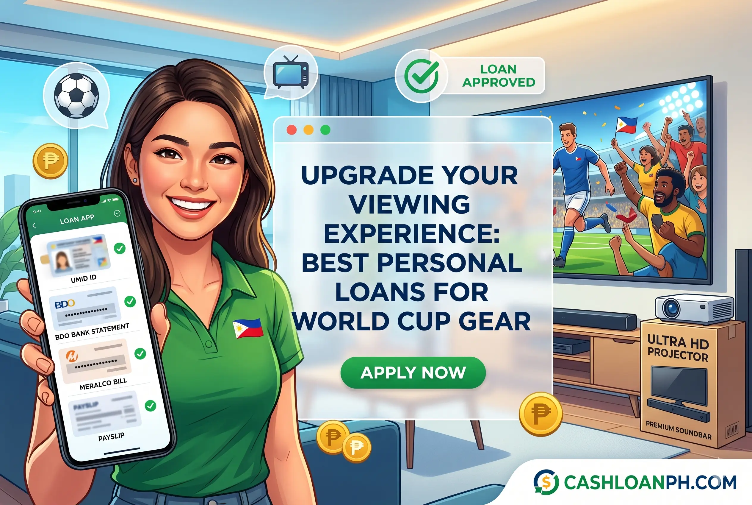 Upgrade Your Viewing Experience: The Best Personal Loans for World Cup 2026 Gear