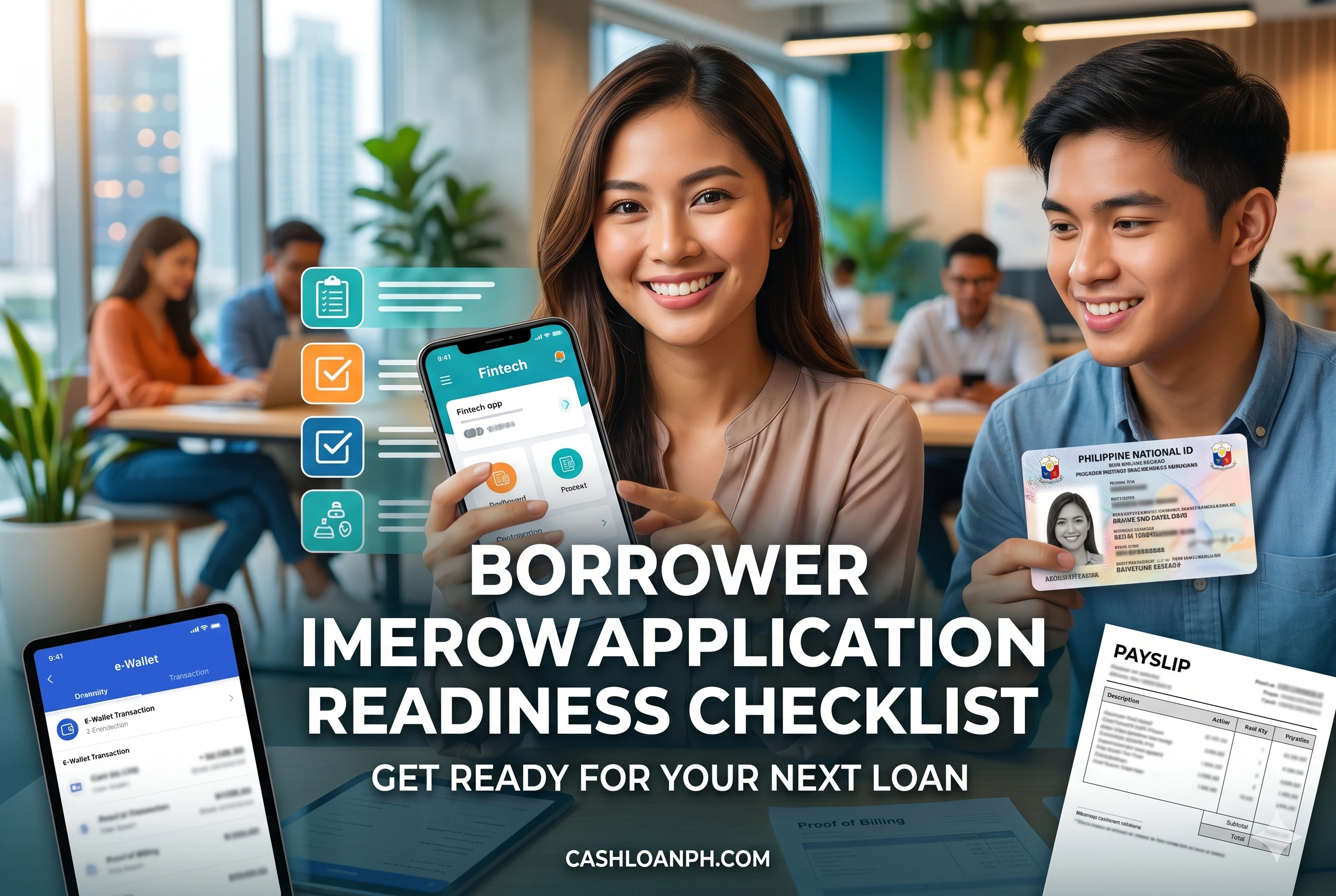 Checklist for borrowers preparing to reapply after a Maya loan rejection