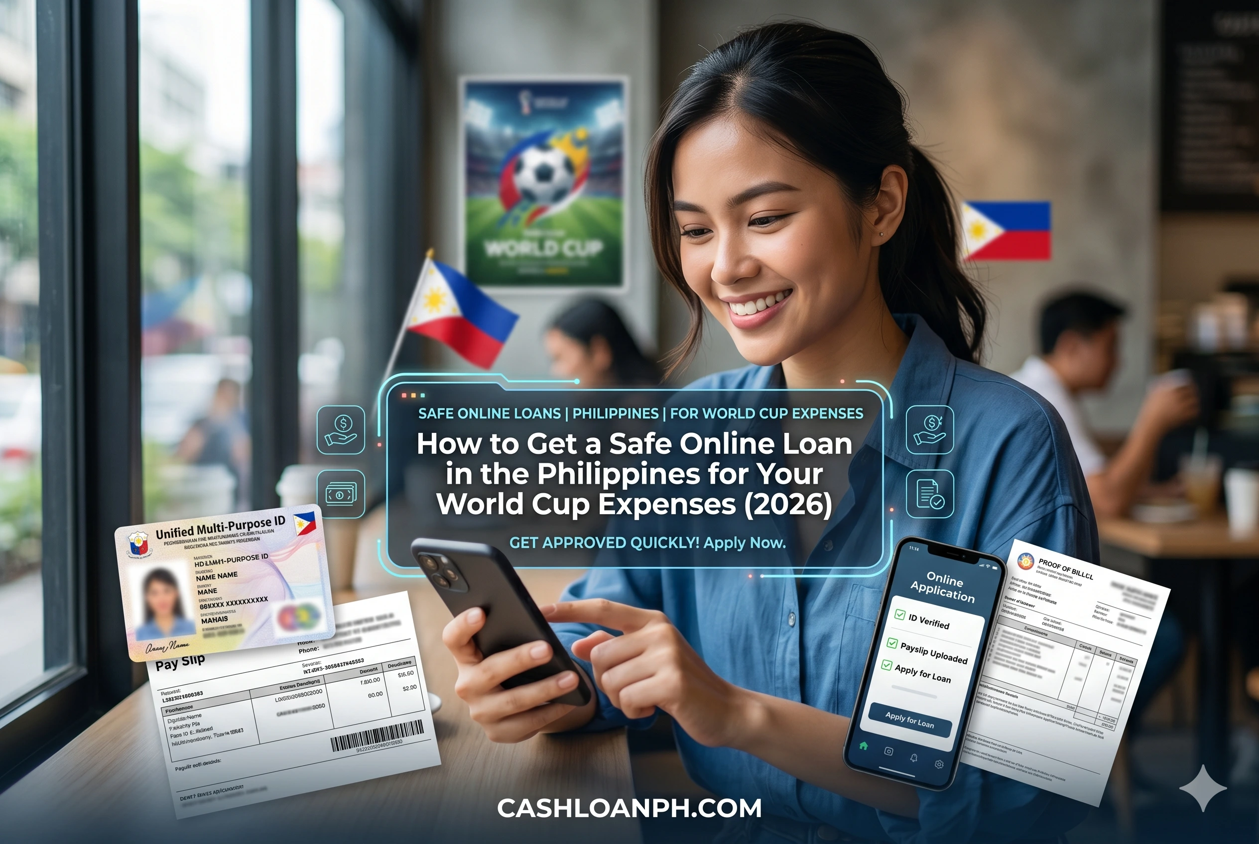 How to Get a Safe Online Loan in the Philippines for Your World Cup Expenses (2026)