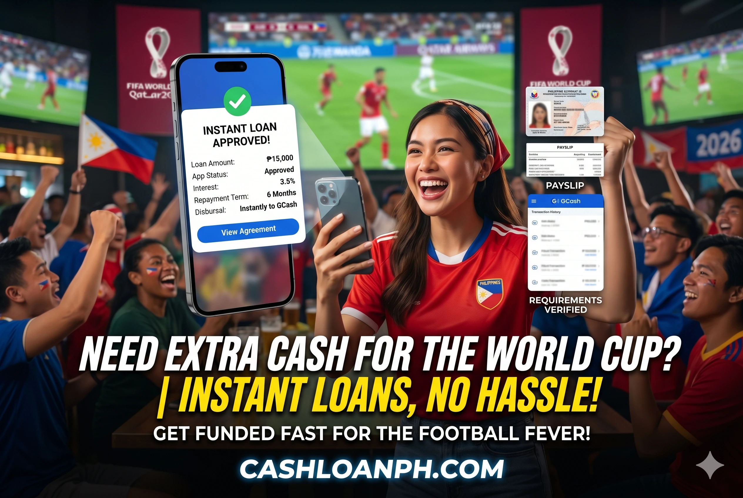 Need Extra Cash for the World Cup? Here’s How to Get an Instant Loan with No Hassle