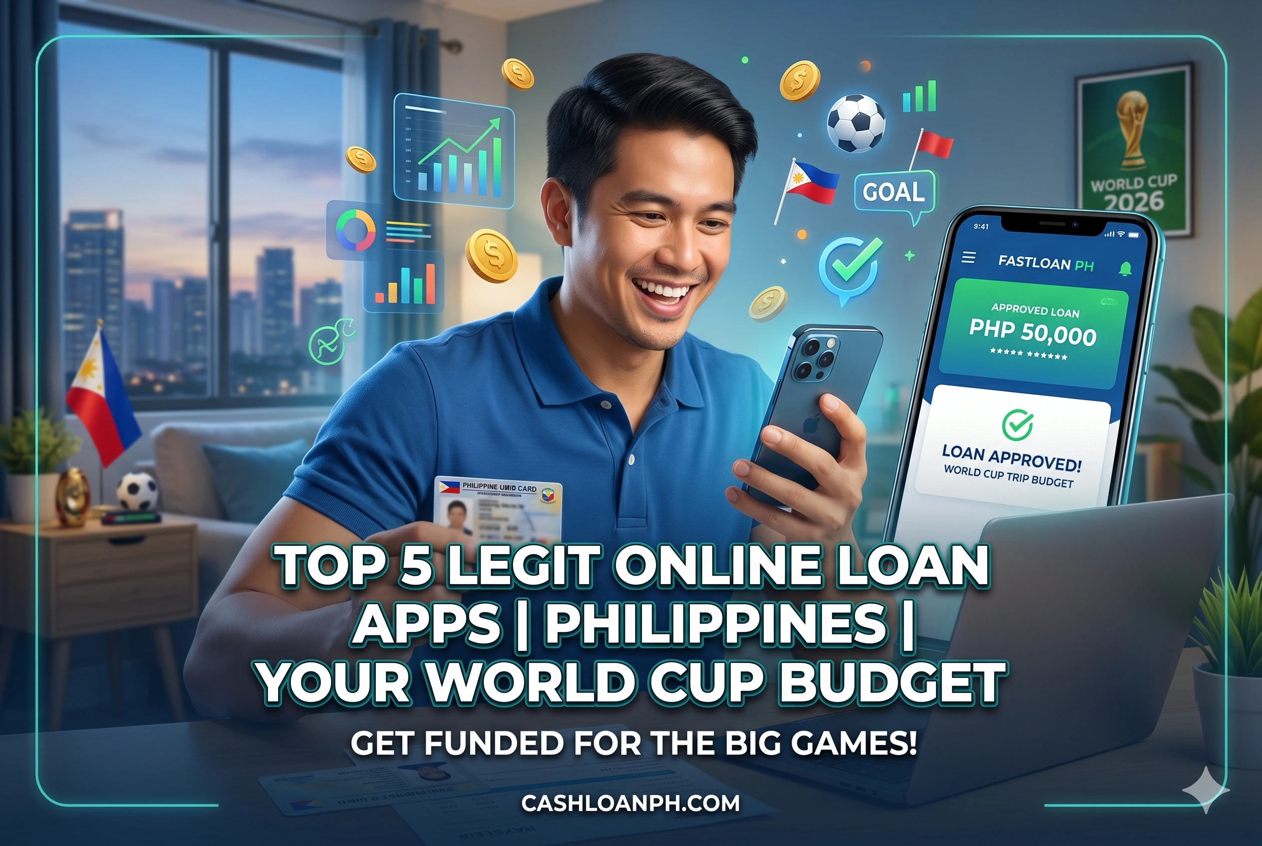 Top 5 Legit Online Loan Apps in the Philippines for Your World Cup 2026 Budget