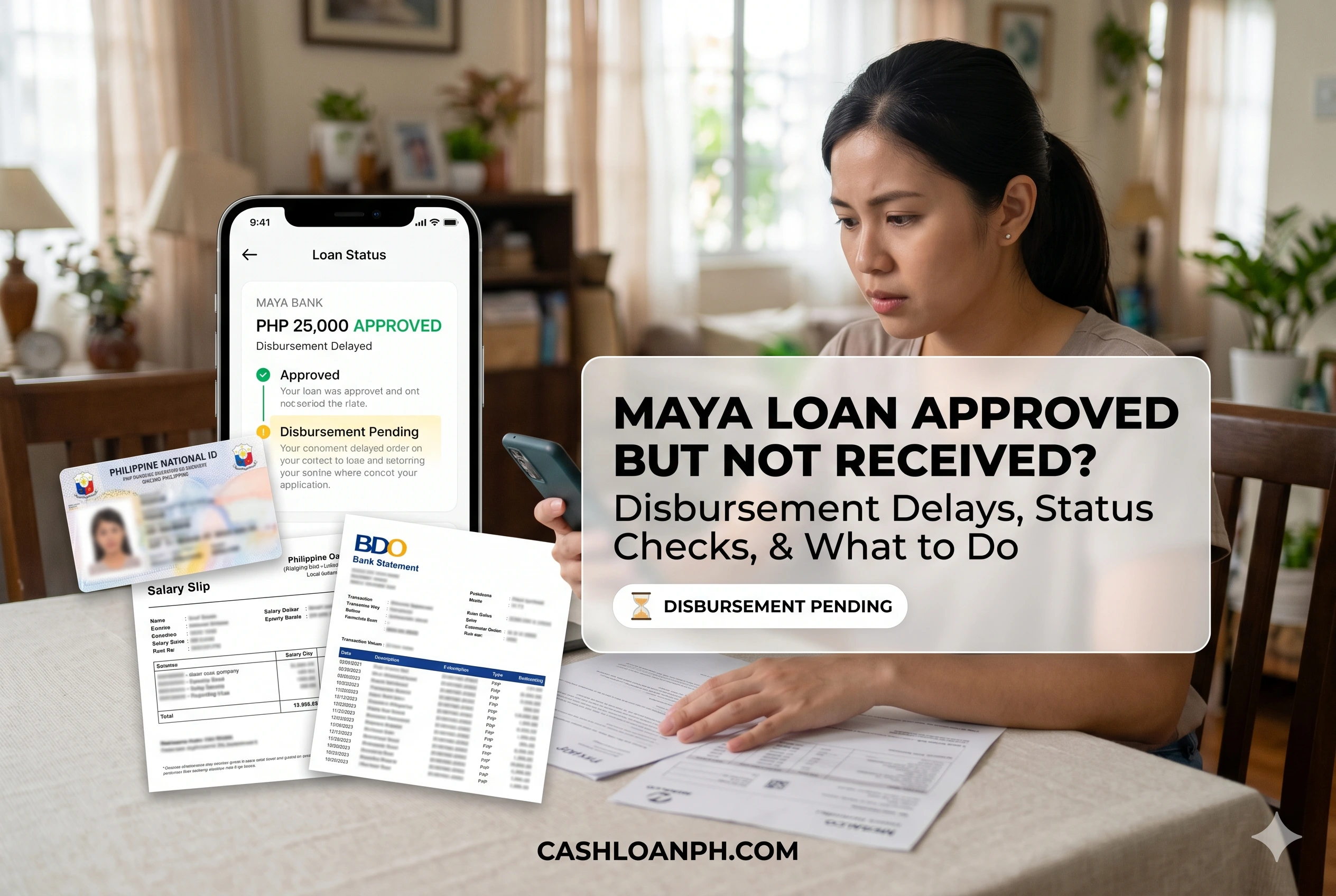 💸 Maya Loan Not Received After Approval? Maya Bank Personal Loan Disbursement Delays, Status Checks, and What to Do Next