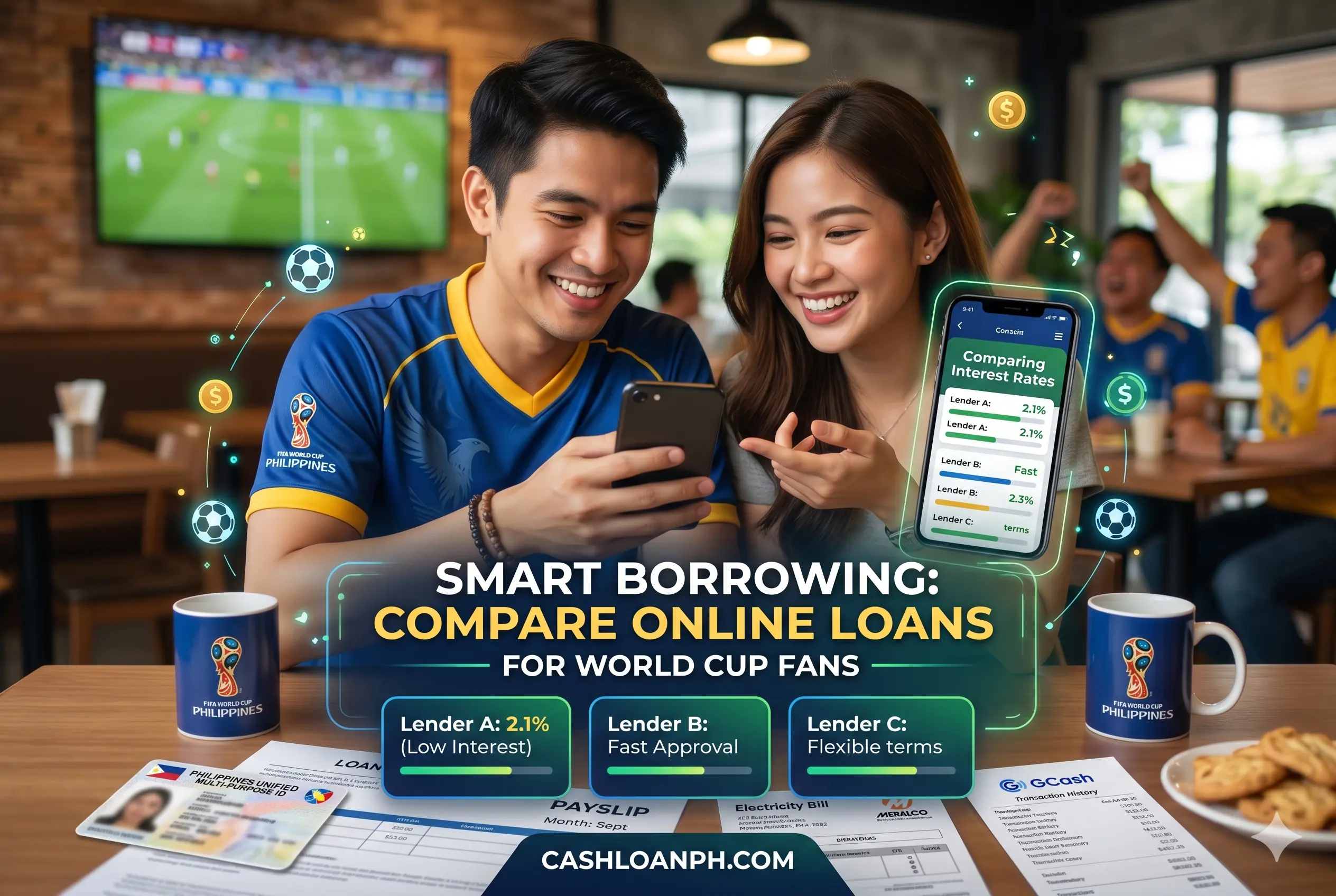 Smart Borrowing: Compare Interest Rates on the Best Online Loans for World Cup Fans