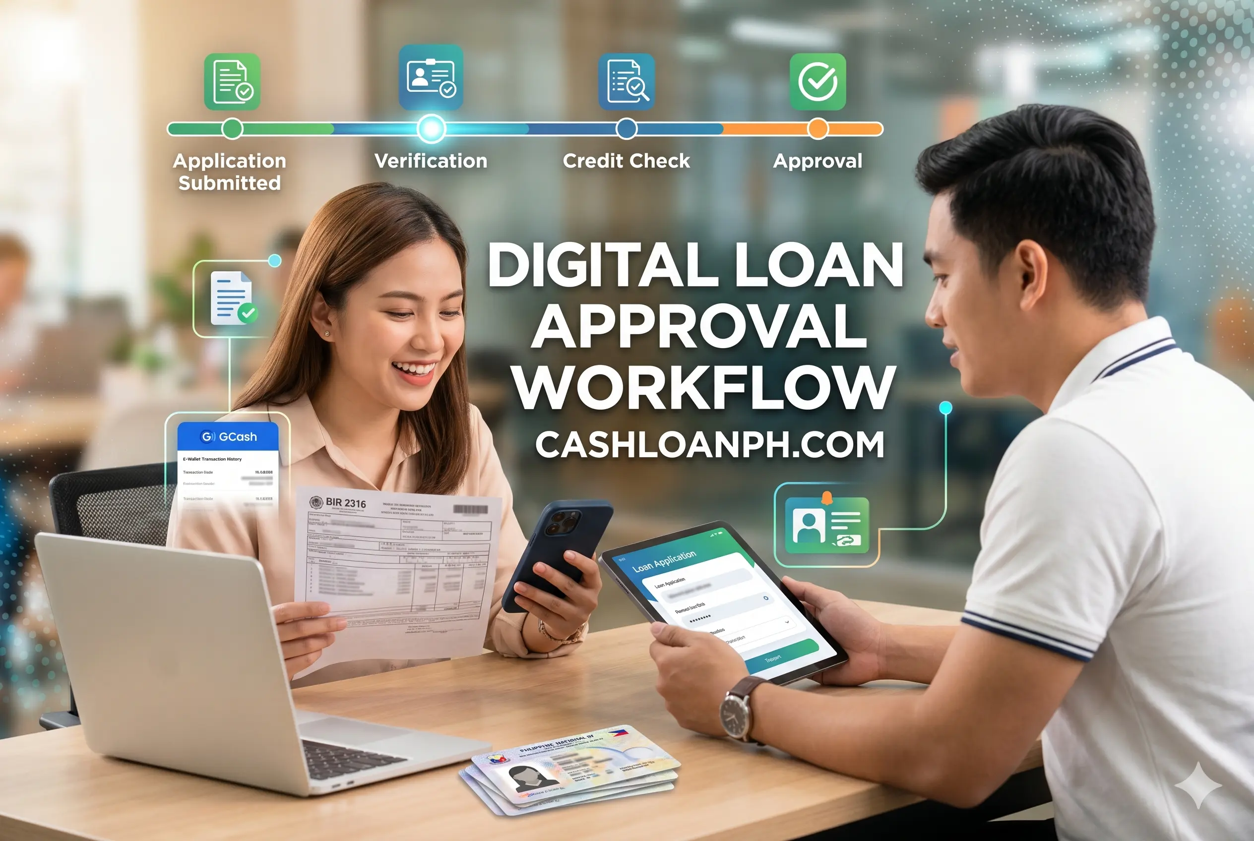 Step by step Maya personal loan eligibility review and approval process