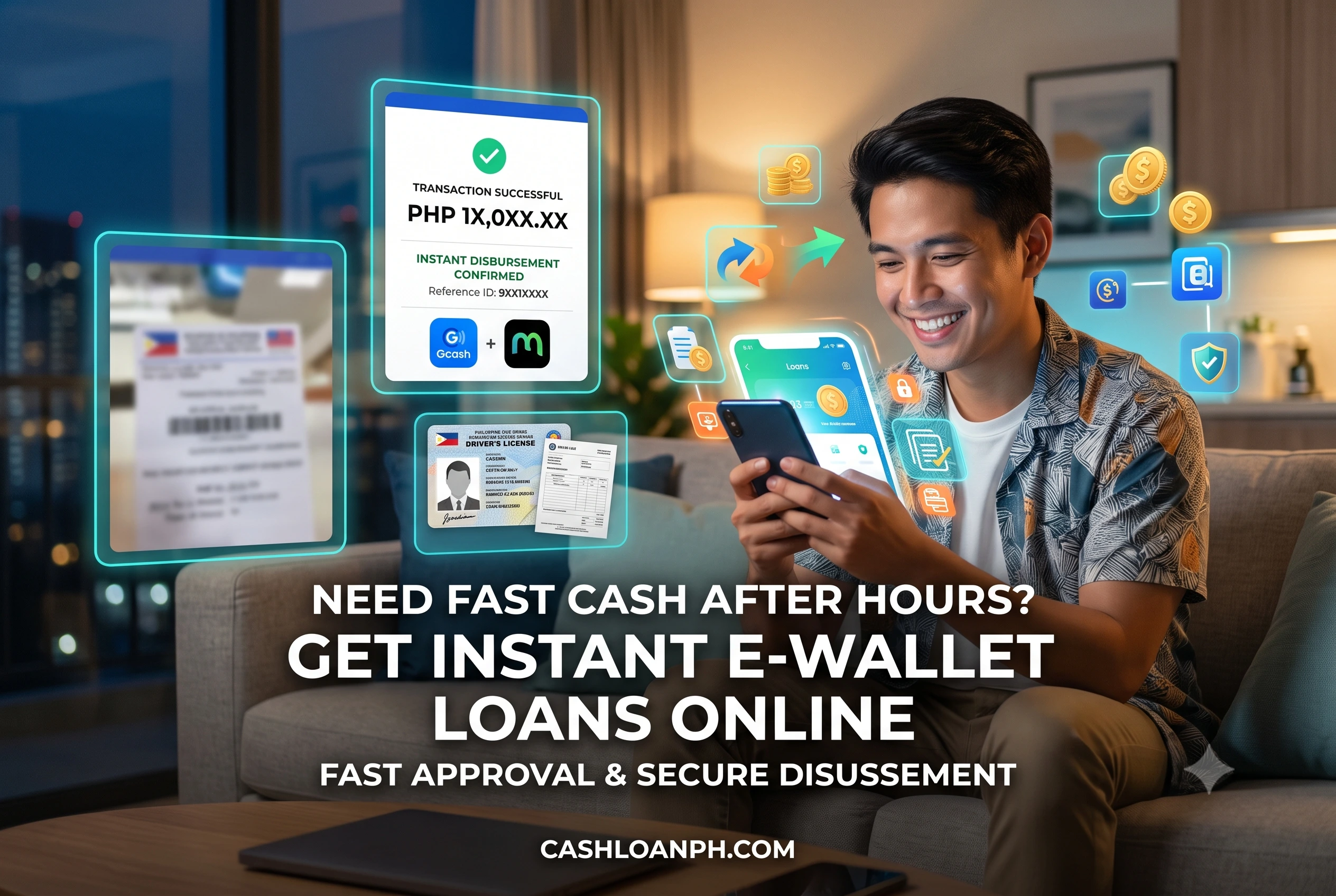Need Cash After Banking Hours? How to Secure a Fast Cash Loan Online With Instant E-Wallet Disbursement