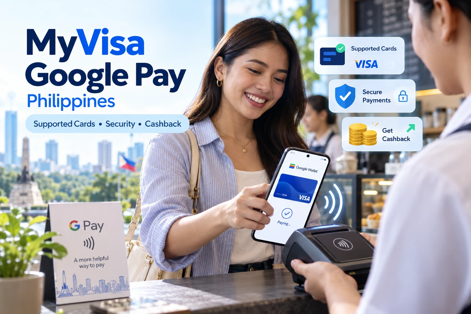 MyVisa Google Pay Philippines 2026 Review: Supported Visa Cards, Security, Cashback, and What to Check