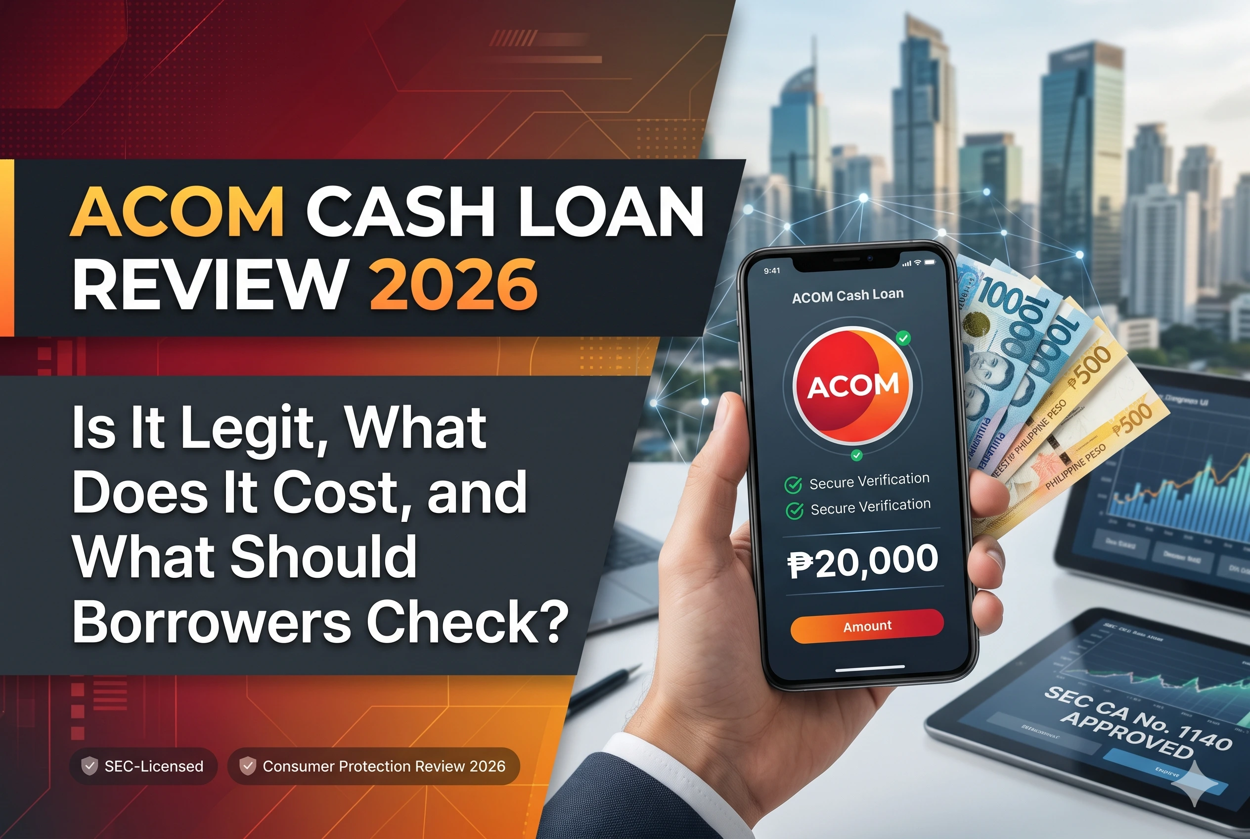 ACOM Cash Loan Review 2026: Is It Legit, What Does It Cost, and What Should Borrowers Check?